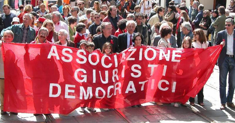 Mozione finale assemblea nazionale 2008 dei Giuristi Democratici