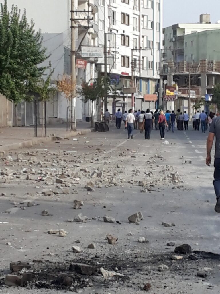 Di ritorno dalla Turchia in guerra