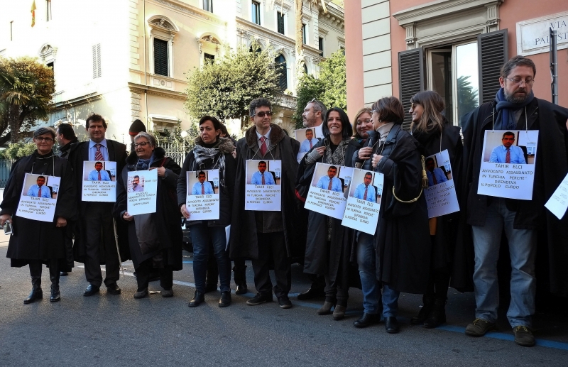 Presidio davanti all’Ambasciata della Turchia – comunicato