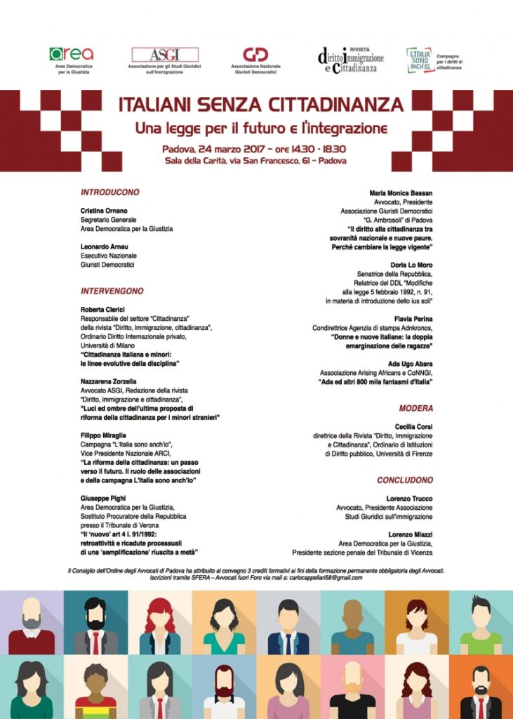 Italiani senza cittadinanza – convegno