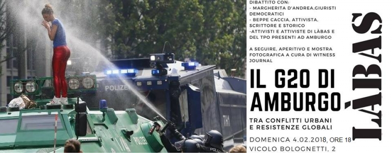 Il G20 di Amburgo – Tra conflitti urbani e resistenze globali – convegno