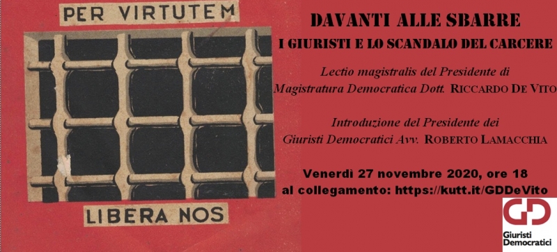 Davanti alle sbarre – I giuristi e lo scandalo del carcere