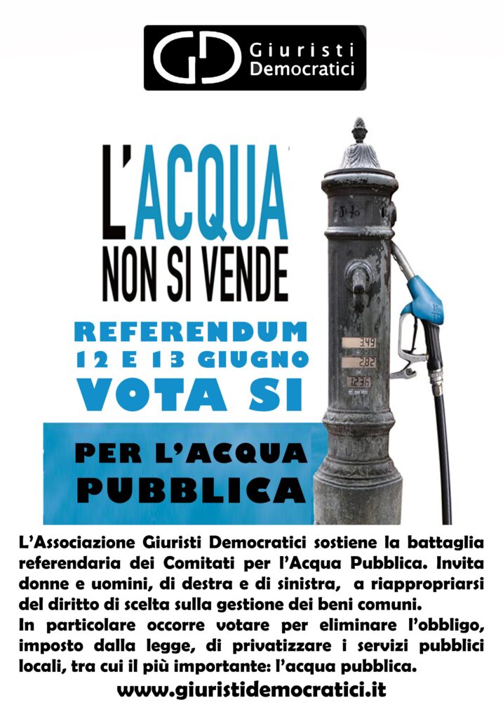 Gio. 29.4.’21, ore 18, assemblea nazionale: 2011-2021. Dieci anni dal referendum su acqua e nucleare: quella vittoria brucia ancora