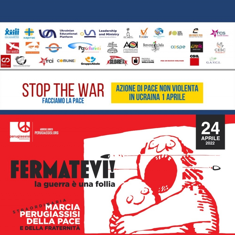 No all’aumento delle spese militari, sì a una seria negoziazione ed a tutte le iniziative umanitarie utili per porre fine alla guerra in Ucraina
