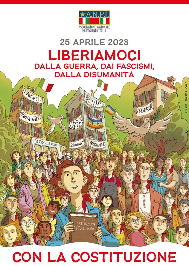 25 aprile: sia una grandissima festa unitaria a sostegno della democrazia e della Costituzione