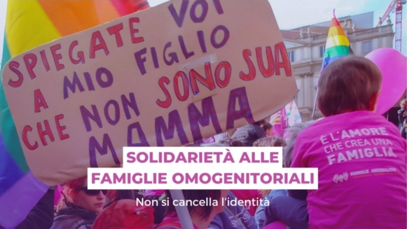 Difendiamo il diritto alla genitorialità delle coppie omosessuali
