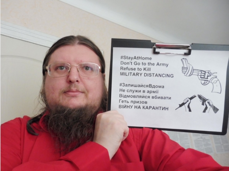 Solidarietà a Yurii Sheliazhenko, avvocato pacifista ucraino a giudizio per le sue idee