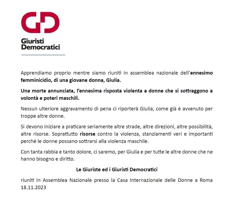 Basta femminicidi, più risorse contro la violenza sulle donne