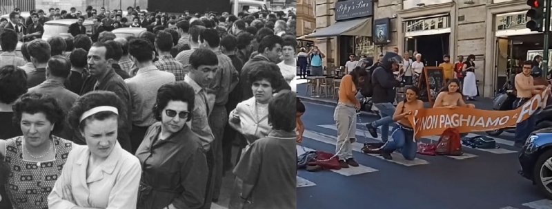 Blocco stradale e diritto a manifestare