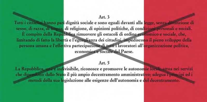 Autonomia differenziata, un affronto alla Costituzione repubblicana da respingere immediatamente