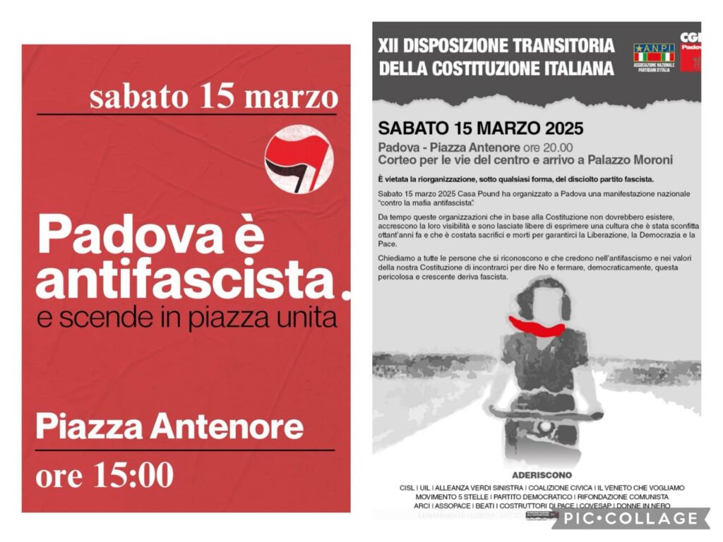 A Padova, la mobilitazione antifascista ad ostacoli
