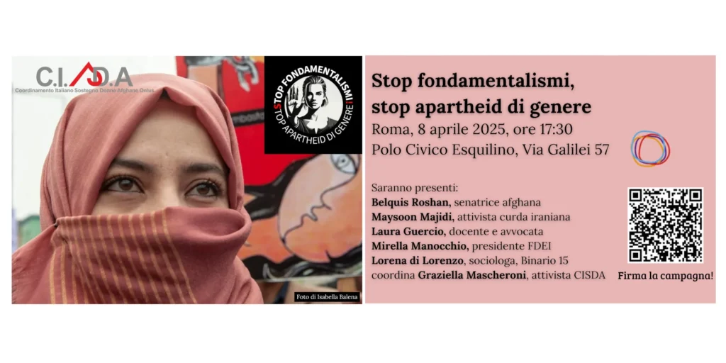 Incontro sull’Afghanistan a cura del CISDA