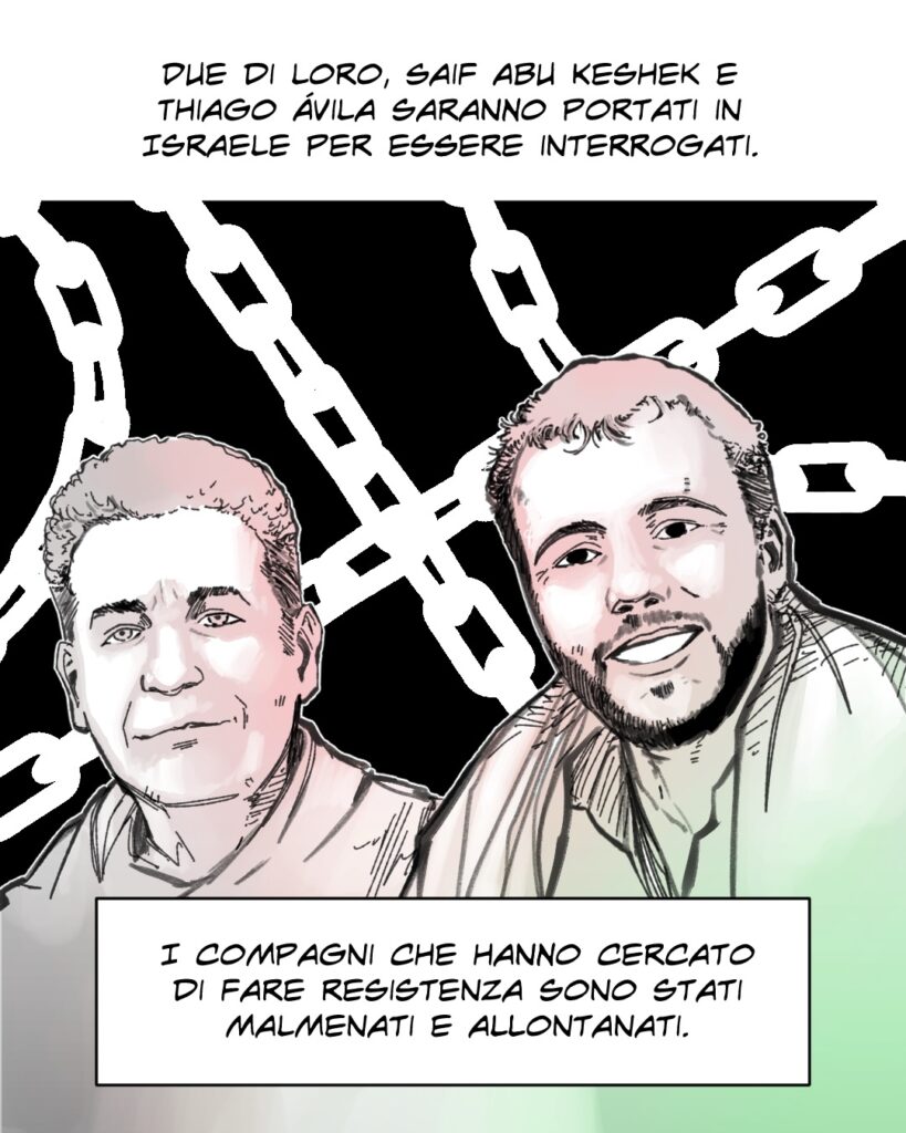 Global Sumud Flotilla, ricorso urgente alla Corte Europea dei diritti dell’uomo contro l’Italia per la detenzione arbitraria di due attivisti da parte delle autorità israeliane